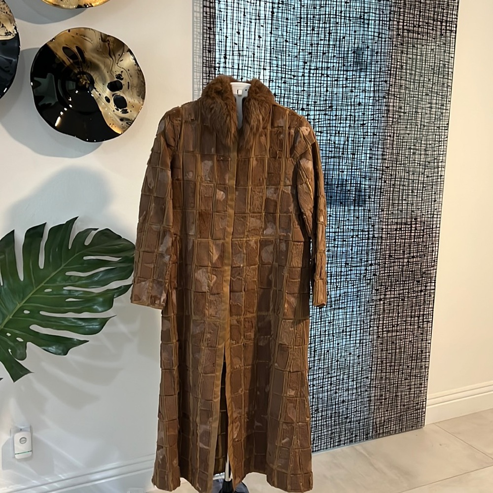 Natural Rabbit Long elegant coat ! A friend of mine imported these beauties 💖💖